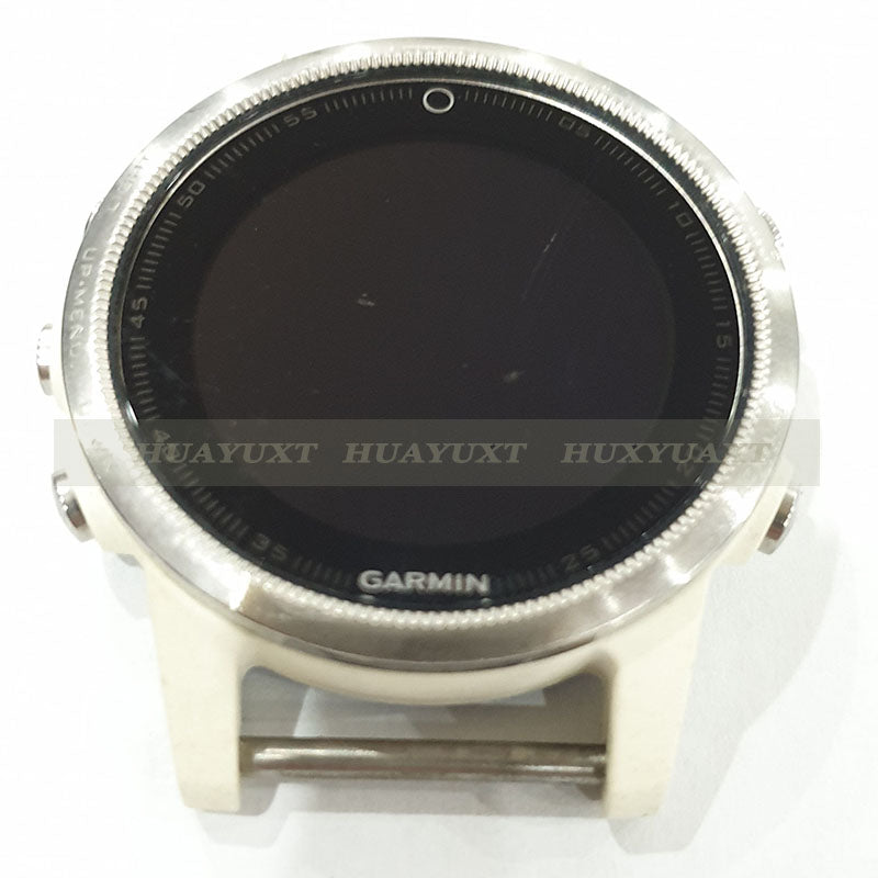 For GARMIN Fenix 5s LCD Display Screen With Front Case Cover Repair Replacement Parts