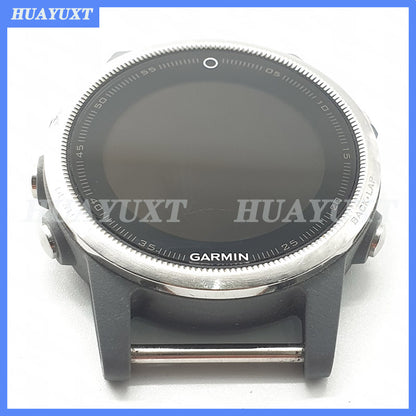 For GARMIN Fenix 5s LCD Display Screen With Front Case Cover Repair Replacement Parts