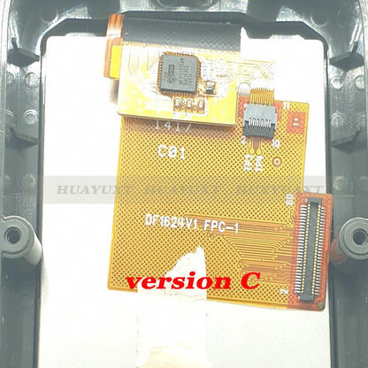 For Garmin eTrex Touch 35 LCD Display With Touch Screen Frame Mullion Repair Replacement Parts