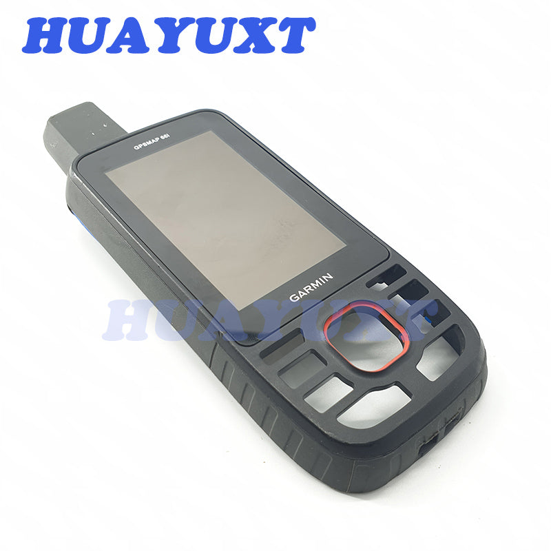 (HUAYUXT) Original used LCD screen for GARMIN GPSMAP 66i with Touch digitizer/Middle frame for GPSMAP 66i LCD screen garmin lcd Repair replacement