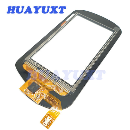 HUAYUXT Original used Glass cover screen for GARMIN OREGON 600 with Touch screen digitizer for OREGON 600 lcd garmin Repair replacement