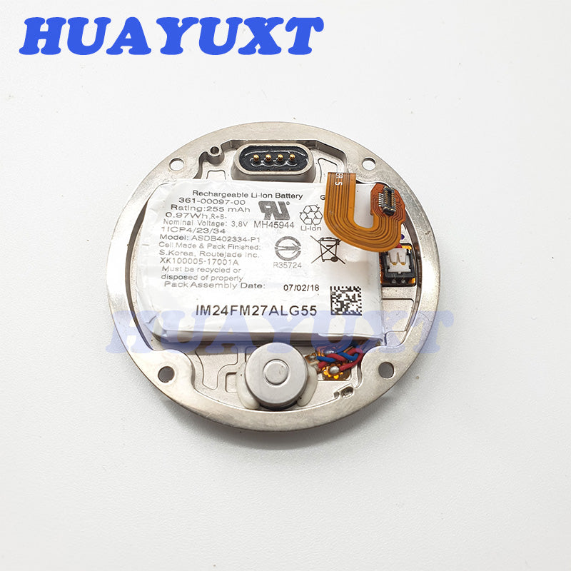 HUAYUXT Watch Back Cover with Battery Replacement for GARMIN Fenix5 Plus Sport Watch Repair Parts Accessories