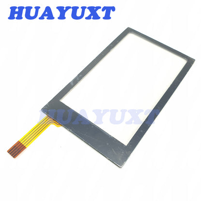 HUAYUXT Original used Glass cover screen for GARMIN OREGON 550 550t with Touch screen digitizer for lcd garmin Repair replacement